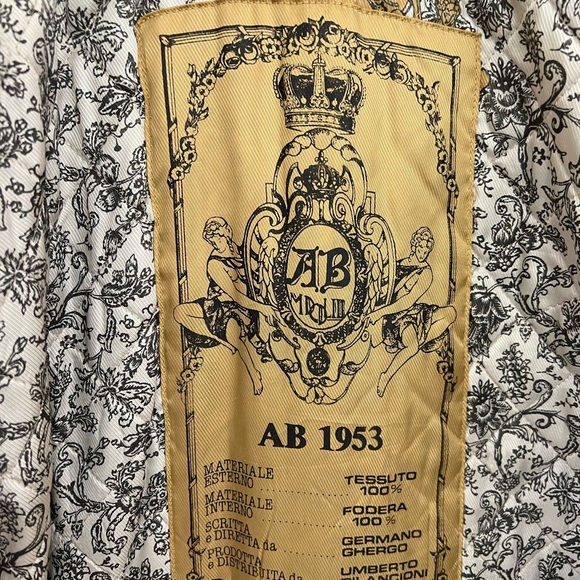 Vintage Umberto Bilancioni jacket with built-in vest. Made in Italy. - Picture 4 of 5